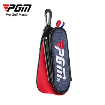 PGM голф чанта мъжки и дамски леки малка талия чанта магнитна чанта мини топка чанта закачалка може да побере две топки