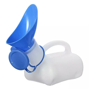 Portable пластмасови мобилни писоар тоалетна помощ бутилка открит къмпинг кола урина бутилка за жени мъже пътуване пътуване комплект за многократна употреба