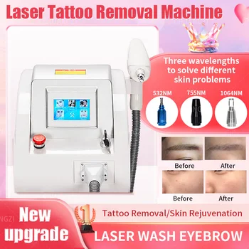 Q-Switched и Nd-Yag 1320 1064 532nm Pico-second Tattoo Removal Machine for Peeling Carbon and Pigmentation for sale