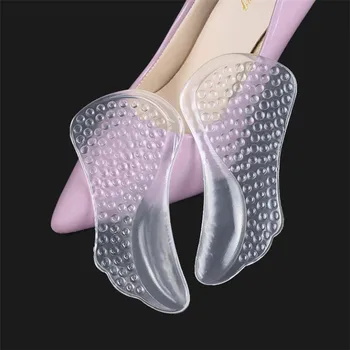 Sdotter 1 чифт силиконови стелки за дамски обувки Orthotic Arch Support Gel Pads Non-slip Pain Relief Flat Feet Shoes Insoles