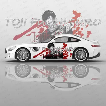 Toji Fushiguro - Jujutsu Kaisen кола тялото стикери аниме Itasha винил кола страна стикер