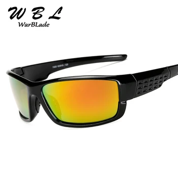 WarBLade покритие огледала поляризирани шофиране слънчеви очила мъже най-високо качество очила UV400 2019 марка дизайнер слънчеви очила нюанси