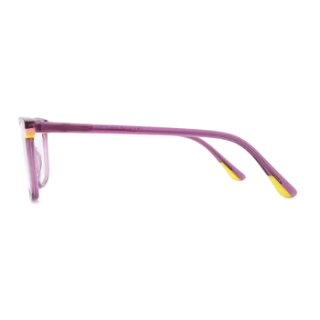 ZENOTTIC 2023 Мода пачуърк печат очила рамка ацетат оптични рамки за очила Дамски квадратни очила без рецепта 2