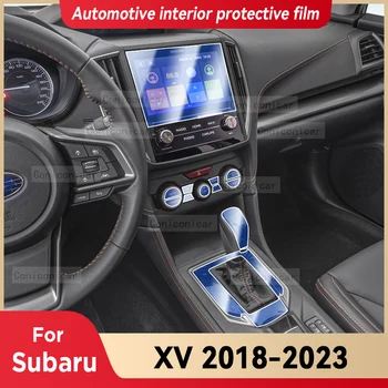 За SUBARU XV 2018-2023 2022 Табло на таблото на скоростната кутия Навигация Автомобилен интериор Защитно фолио TPU Аксесоари против надраскване