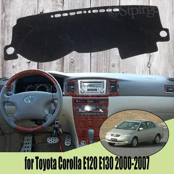 За Toyota Corolla E120 E130 2000-2007 Автомобилни стилизиращи капаци Dashmat Dash Mat Sun Shade Dashboard Cover Capter