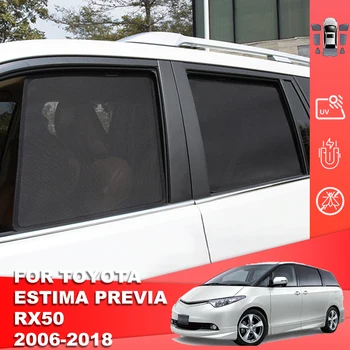 За Toyota ESTIMA PREVIA XR50 2006-2019 Автомобилен сенник Щит Задна страна Бебешки прозорец Сенник Козирка Предно стъкло Мрежеста завеса