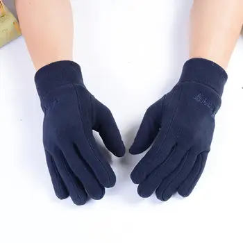 Зимни ръкавици Ветроупорни полярни руно ръкавици за мъже Жени Топло открито колоездене шофиране ръкавици Non-хлъзгане мека удебелена съпротива