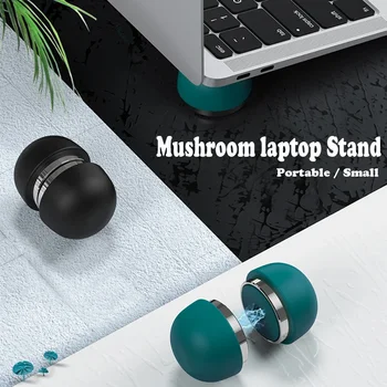 Мини магнитна стойка за лаптоп Аксесоари за лаптоп Държач за гъби Сгъваема охладителна стойка за Macbook Pro Скоба за въздушна поддръжка