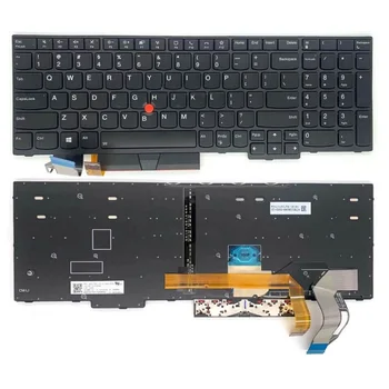 Нова американска клавиатура за Lenovo ThinkPad T15 P15s Gen 1 T15 Gen 2 P15s Gen 2 клавиатура с подсветка
