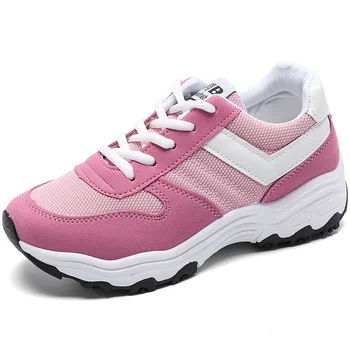 Обувки за бягане Спортни обувки за жени Обувки за тенис Дишаща мрежа Плоски маратонки Плътен цвят Ежедневни обувки Обувки за бягане Маратонки 3