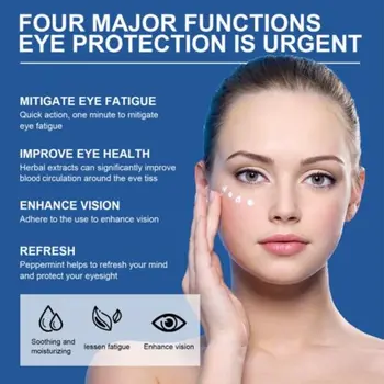 Околоочен крем против стареене подобрява еластичността Грижа за облекчаване на умората Намаляване на очите Намаляване на торбичките под очите, изсветлява под очите 4
