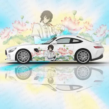 Персонализиран Bakugou Katsuki японски аниме 2бр кола стикер за универсален голям автомобил Decal кола стикер за Univers кола стикер декор