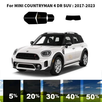 Предварително изрязана нанокерамика автомобил UV комплект за оцветяване на прозорци Автомобилно фолио за прозорци за MINI COUNTRYMAN 4 DR SUV 2017-2023 0