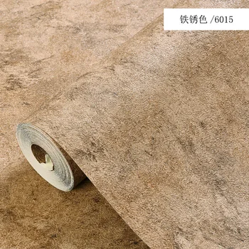Реколта винил бетон стена ефект тапет ретро обикновена текстура PVC стена хартия спалня хол фон декор