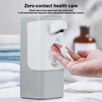  Сапун за миене на ръце Автоматичен дозатор Безконтактен сензор Пяна с висок капацитет Интелигентен дозатор за течен шампоан Аксесоари за баня