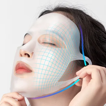 силиконова маска за лице висяща маска за лице за уши гел лист 3D за многократна употреба лифтинг против бръчки стягане на ухото фиксиран инструмент за жени инструменти за грижа за кожата