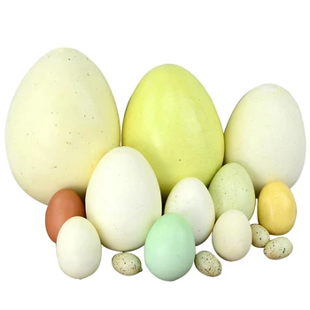 Симулация Щраусово яйце Гъше яйце Пъдпъдъчи яйца Патешко яйце Боядисване на яйца Великденско яйце Стрелба Декорация Модел Реквизит на мястото на изпълнение