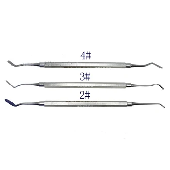 Стоматологични материали Инструменти от неръждаема стомана Орални инструменти Циментови пълнители 2#3#4# Weirong смесителен нож