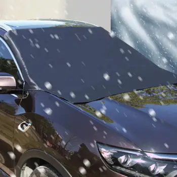 Топлоизолация Защита от замръзване на покритието на автомобила Универсална автомобилна снежна покривка за градушка Сенник Uv Frost Протектор за чистачки за автомобили Suv