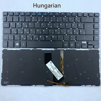 Унгарска клавиатура за лаптоп с подсветка за ACER Aspire V5-472G V5-432 V5-433 V5-473G 452G V5-472 V5-472G V5-472P V5-472PG